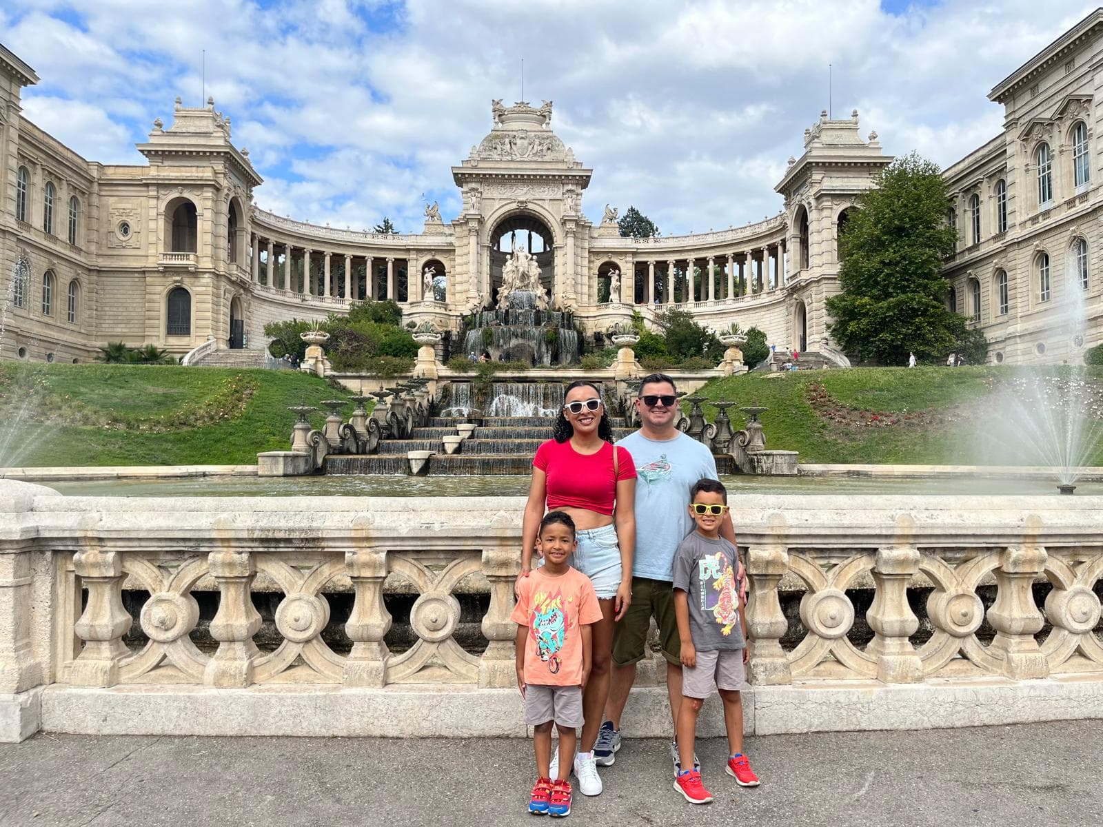 A família de Grazi em Marselha